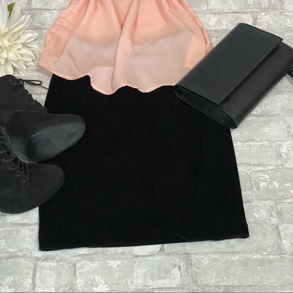 SOLD | American Apparel Black Velvet Mini Skirt - Picture 12 of 16